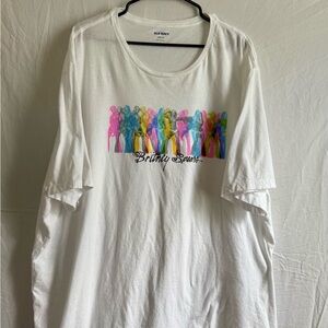 Britney Spears Old Navy White T-Shirt